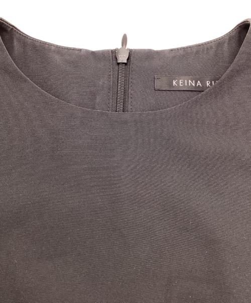 KEINA RITA（ケイナ リタ）KEINA RITA (ケイナ リタ) ノースリーブワンピース ブラック サイズ:38の古着・服飾アイテム