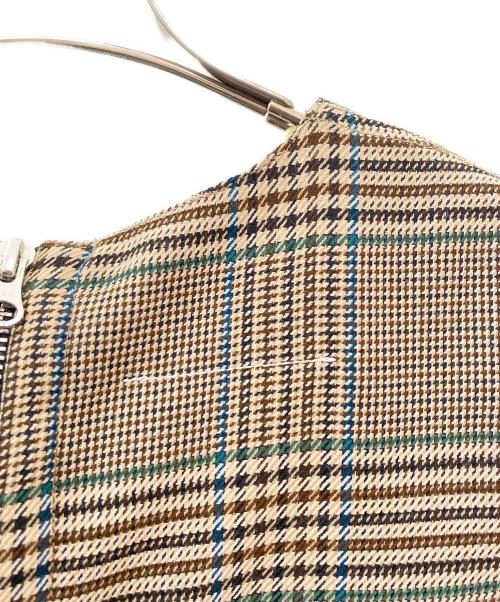 MM6 Maison Margiela（エムエムシックスメゾンマルジェラ）MM6 Maison Margiela (エムエムシックスメゾンマルジェラ) ノースリーブワンピース ブラウン サイズ:38の古着・服飾アイテム