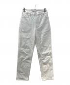 STUDIO NICHOLSONスタジオ ニコルソン）の古着「ホワイトデニムパンツ」｜ホワイト