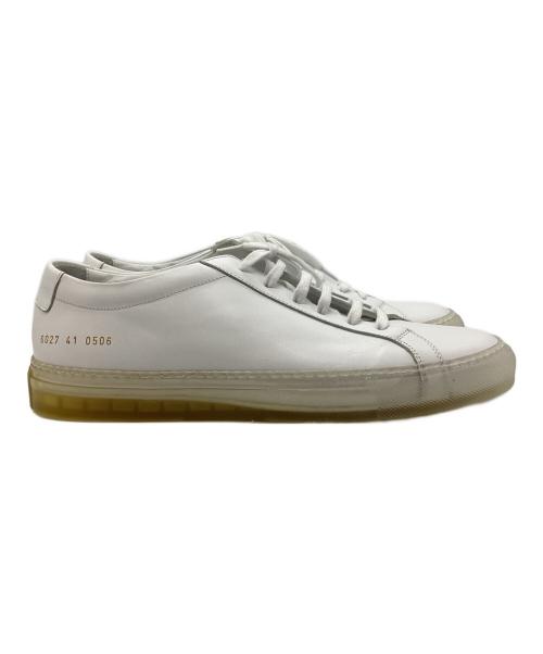 WOMAN BY COMMON PROJECTS（ウーマンバイコモンプレジェクト）WOMAN BY COMMON PROJECTS (ウーマンバイコモンプレジェクト) ローカットスニーカー ホワイト サイズ:41の古着・服飾アイテム