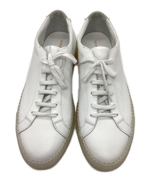 WOMAN BY COMMON PROJECTS（ウーマンバイコモンプレジェクト）WOMAN BY COMMON PROJECTS (ウーマンバイコモンプレジェクト) ローカットスニーカー ホワイト サイズ:41の古着・服飾アイテム