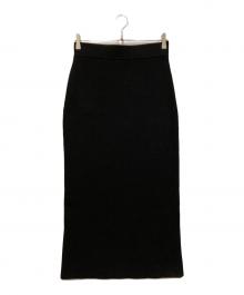 Pinky & Dianne（ピンキーアンドダイアン）の古着「ニットタイトスカート」｜ブラック