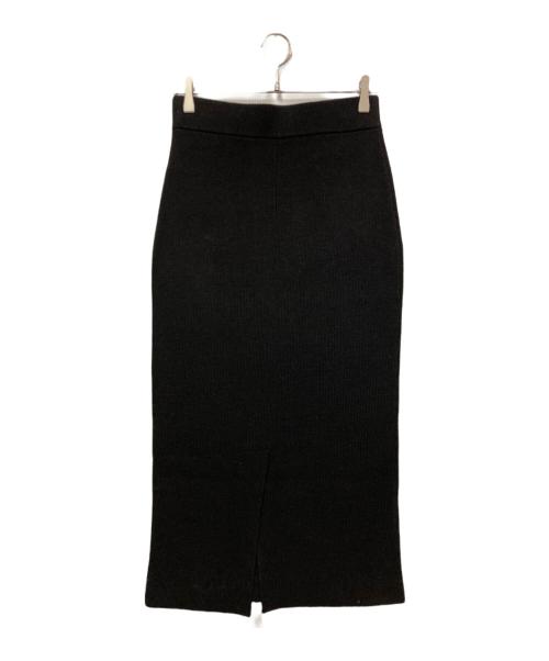 Pinky & Dianne（ピンキーアンドダイアン）Pinky & Dianne (ピンキーアンドダイアン) ニットタイトスカート ブラック サイズ:38の古着・服飾アイテム
