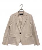 UNTITLEDアンタイトル）の古着「テーラードジャケット」｜ベージュ