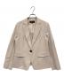 UNTITLED（アンタイトル）の古着「テーラードジャケット」｜ベージュ