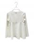 YOKO CHAN (ヨーコチャン) パールAラインブラウス アイボリー サイズ:36：28000円