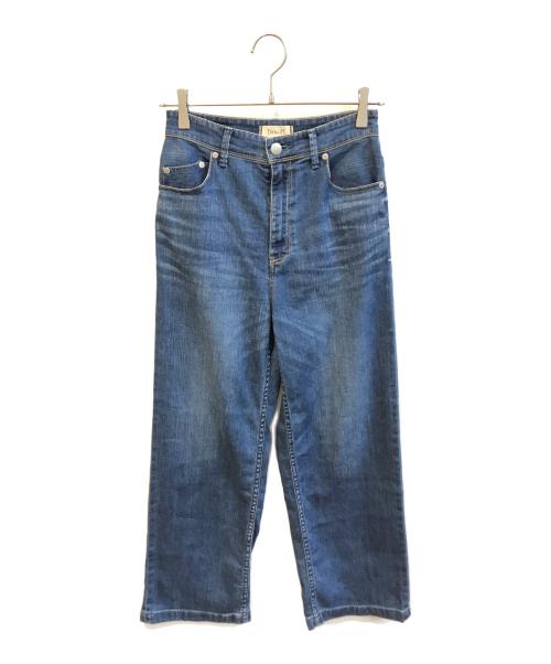 YANUK（ヤヌーク）YANUK (ヤヌーク) LILITH ワイドストレートデニム　57102071 インディゴ サイズ:25の古着・服飾アイテム