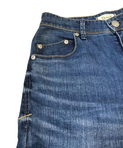YANUK（ヤヌーク）YANUK (ヤヌーク) LILITH ワイドストレートデニム　57102071 インディゴ サイズ:25の古着・服飾アイテム