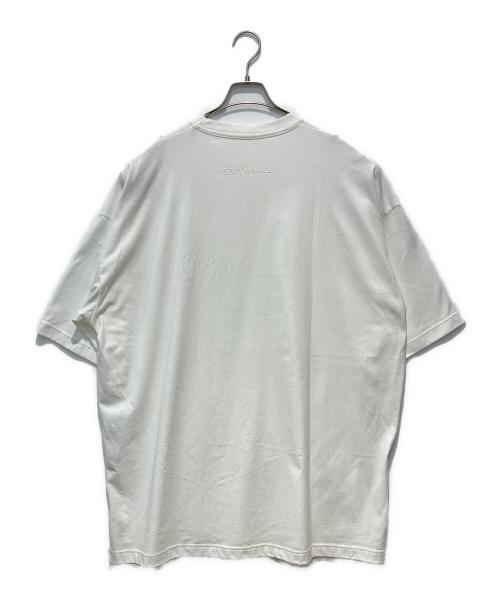 ISSEY MIYAKE（イッセイミヤケ）ISSEY MIYAKE (イッセイミヤケ) LOGO-T ホワイト サイズ:2の古着・服飾アイテム