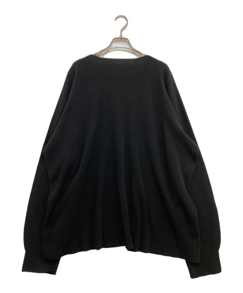 HOMME PLISSE ISSEY MIYAKE（オム プリッセ イッセイ ミヤケ）HOMME PLISSE ISSEY MIYAKE (オム プリッセ イッセイ ミヤケ) BASIC KNIT ブラック サイズ:FREEの古着・服飾アイテム