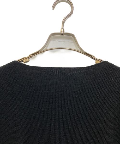 HOMME PLISSE ISSEY MIYAKE（オム プリッセ イッセイ ミヤケ）HOMME PLISSE ISSEY MIYAKE (オム プリッセ イッセイ ミヤケ) BASIC KNIT ブラック サイズ:FREEの古着・服飾アイテム