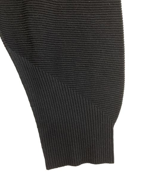 HOMME PLISSE ISSEY MIYAKE（オム プリッセ イッセイ ミヤケ）HOMME PLISSE ISSEY MIYAKE (オム プリッセ イッセイ ミヤケ) BASIC KNIT ブラック サイズ:FREEの古着・服飾アイテム