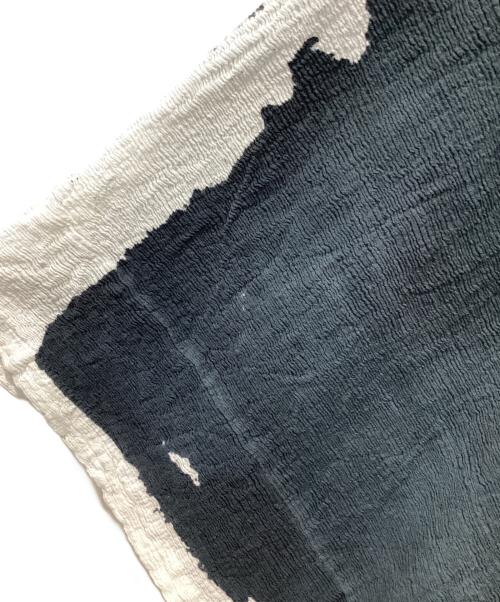 HaaT ISSEY MIYAKE（ハート イッセイ ミヤケ）HaaT ISSEY MIYAKE (ハート イッセイ ミヤケ) KYO CHIJIMI OVER PRINT ブラック サイズ:２の古着・服飾アイテム