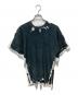 HaaT ISSEY MIYAKE（ハート イッセイ ミヤケ）の古着「KYO CHIJIMI OVER PRINT」｜ブラック