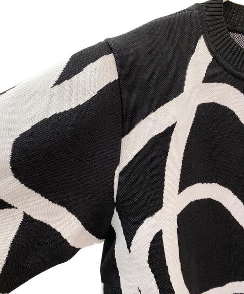 PLEATS PLEASE（プリーツプリーズ）PLEATS PLEASE (プリーツプリーズ) PAUSE KNIT ブラック サイズ:Freeの古着・服飾アイテム