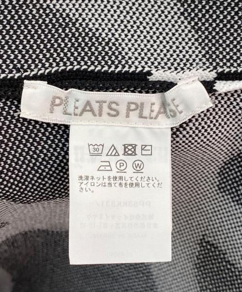 PLEATS PLEASE（プリーツプリーズ）PLEATS PLEASE (プリーツプリーズ) PAUSE KNIT ブラック サイズ:Freeの古着・服飾アイテム