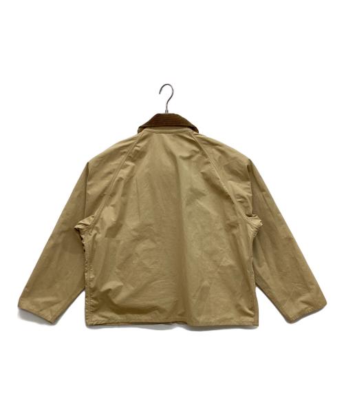 Barbour（バブアー）Barbour (バブアー) ピーチスキン コットン ショートレングスブルゾン ベージュ サイズ:SIZE 36の古着・服飾アイテム