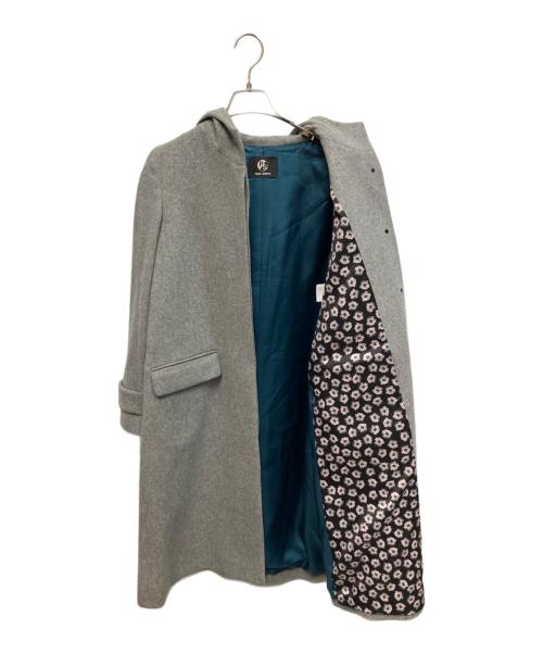 PS Paul Smith（ＰＳポールスミス）PS Paul Smith (ＰＳポールスミス) フーデッドコート グレー サイズ:40の古着・服飾アイテム