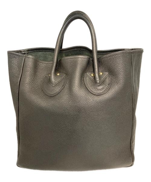 YOUNG & OLSEN The DRYGOODS STORE（ヤングアンドオルセン ザ ドライグッズストア）YOUNG & OLSEN The DRYGOODS STORE (ヤングアンドオルセン ザ ドライグッズストア) レザートートバッグ ブラックの古着・服飾アイテム