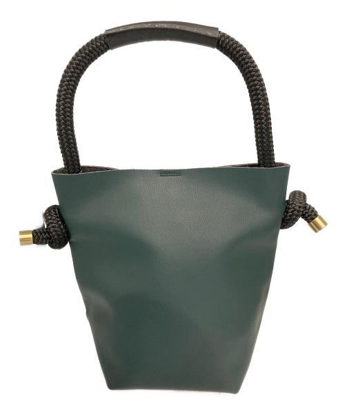 ZUCCA（ズッカ）ZUCCA (ズッカ) YACHT ROPE BAG グリーンの古着・服飾アイテム