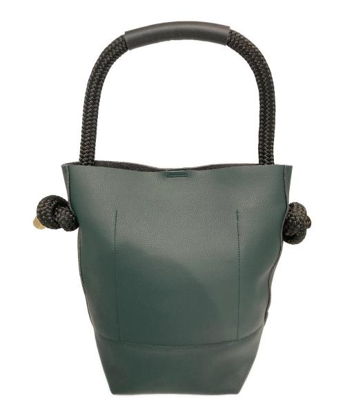 ZUCCA（ズッカ）ZUCCA (ズッカ) YACHT ROPE BAG グリーンの古着・服飾アイテム