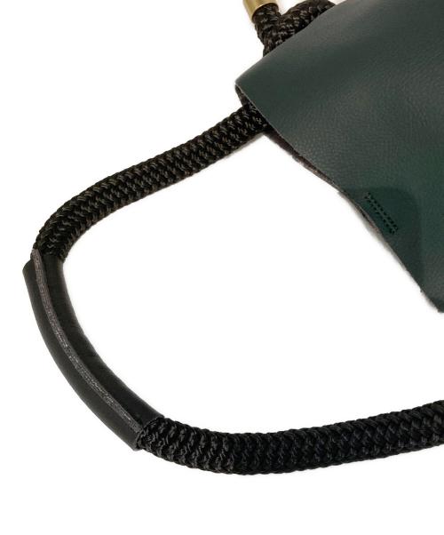 ZUCCA（ズッカ）ZUCCA (ズッカ) YACHT ROPE BAG グリーンの古着・服飾アイテム