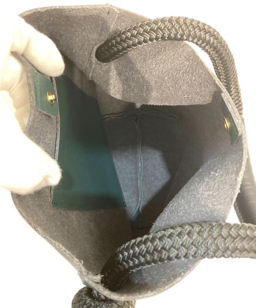 ZUCCA（ズッカ）ZUCCA (ズッカ) YACHT ROPE BAG グリーンの古着・服飾アイテム