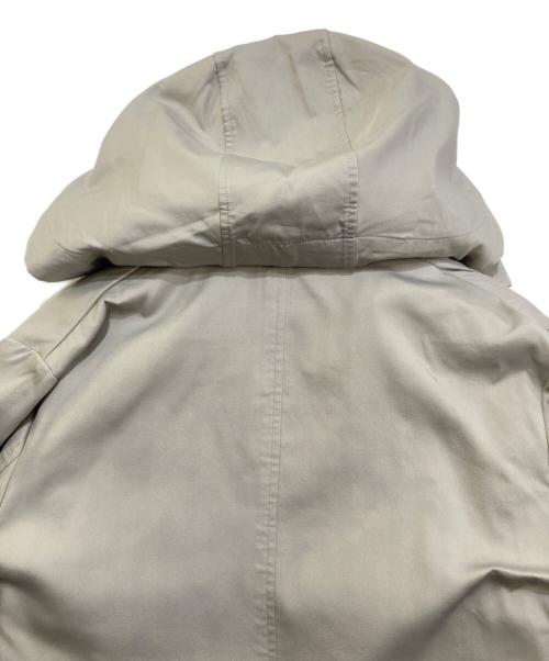 Aquascutum（アクアスキュータム）Aquascutum (アクアスキュータム) 4WAYフーデットジャケット ライトグレー サイズ:8の古着・服飾アイテム