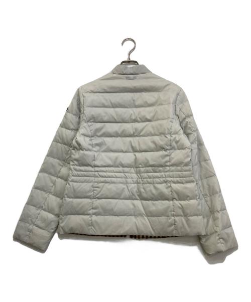 Aquascutum（アクアスキュータム）Aquascutum (アクアスキュータム) 4WAYフーデットジャケット ライトグレー サイズ:8の古着・服飾アイテム