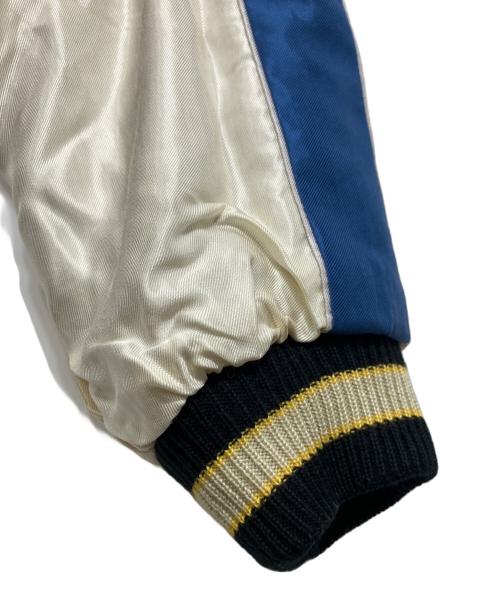 TAILOR TOYO（テーラー東洋）TAILOR TOYO (テーラー東洋) Late 1950s Style Acetate Souvenir Jacket “WHITE TIGER”×“GOLD DRAGON” ブラック サイズ:Mの古着・服飾アイテム
