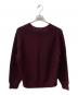 ABYTS (エーバイティーエス) WOOL V-NECK KNIT ボルドー：7000円