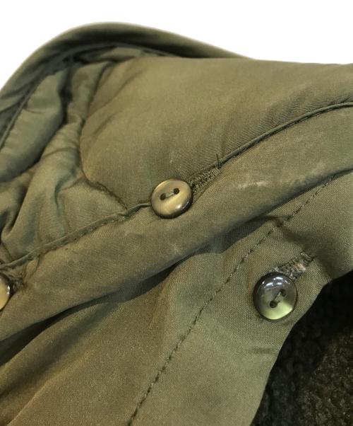 Emma Taylor（エマテイラー）Emma Taylor (エマテイラー) 美シルエット3wayキルティングフードコート オリーブ サイズ:38の古着・服飾アイテム