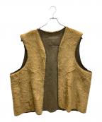 Barbourバブアー）の古着「ボアライナーベスト」｜ブラウン
