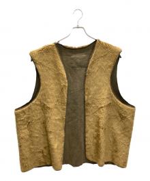 Barbour（バブアー）の古着「ボアライナーベスト」｜ブラウン