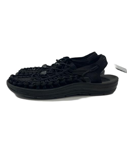 KEEN（キーン）KEEN (キーン) ユニークサンダル ブラック サイズ:24.5の古着・服飾アイテム