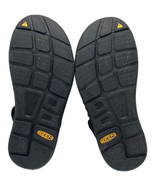 KEEN（キーン）KEEN (キーン) ユニークサンダル ブラック サイズ:24.5の古着・服飾アイテム