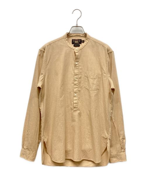 RRL（ダブルアールエル）RRL (ダブルアールエル) プルオーバーシャツ ベージュ サイズ:Sの古着・服飾アイテム
