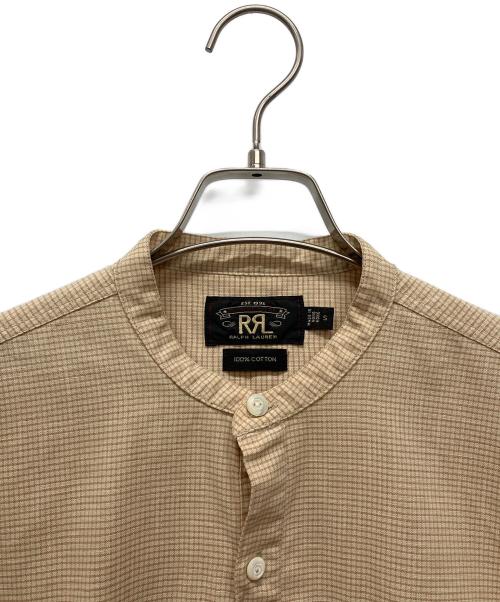 RRL（ダブルアールエル）RRL (ダブルアールエル) プルオーバーシャツ ベージュ サイズ:Sの古着・服飾アイテム