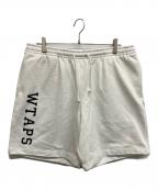 WTAPSダブルタップス）の古着「ACADEMY 01 SHORTS」｜ホワイト