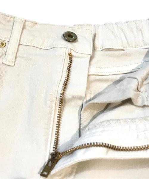 GOOD GRIEF!（グッドグリーフ）GOOD GRIEF! (グッドグリーフ) A Line Fringe Hem Skirt　MXSR24L アイボリー サイズ:Sの古着・服飾アイテム