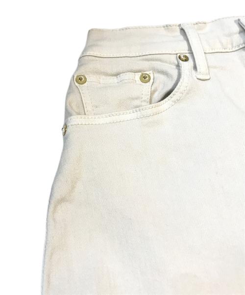 GOOD GRIEF!（グッドグリーフ）GOOD GRIEF! (グッドグリーフ) A Line Fringe Hem Skirt　MXSR24L アイボリー サイズ:Sの古着・服飾アイテム