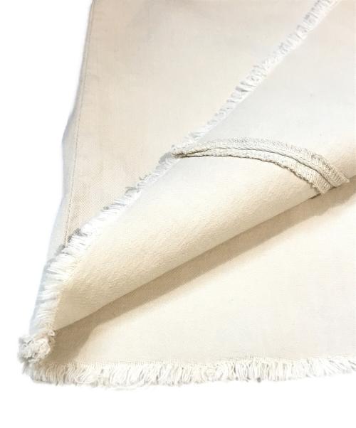 GOOD GRIEF!（グッドグリーフ）GOOD GRIEF! (グッドグリーフ) A Line Fringe Hem Skirt　MXSR24L アイボリー サイズ:Sの古着・服飾アイテム