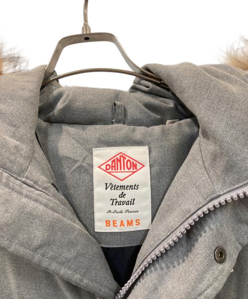 DANTON（ダントン）DANTON (ダントン) ラクーンファーダウンコート グレー サイズ:38の古着・服飾アイテム