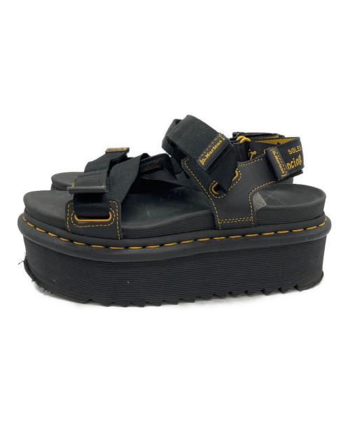 Dr.Martens（ドクターマーチン）Dr.Martens (ドクターマーチン) サンダル ブラック サイズ:24㎝の古着・服飾アイテム