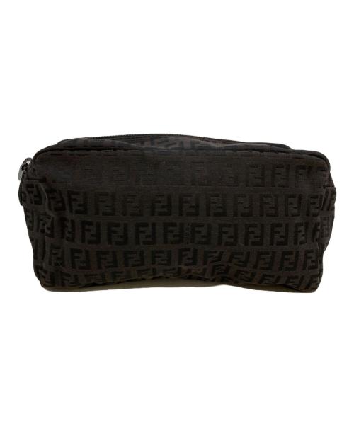 FENDI（フェンディ）FENDI (フェンディ) ポーチ ブラウンの古着・服飾アイテム