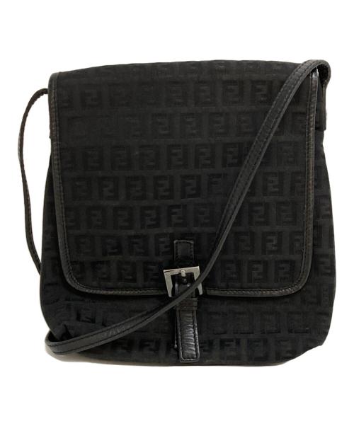 FENDI（フェンディ）FENDI (フェンディ) ショルダーバッグ ブラックの古着・服飾アイテム