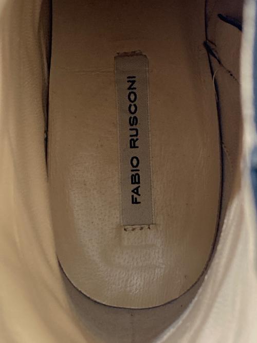 FABIO RUSCONI（ファビオルスコーニ）FABIO RUSCONI (ファビオルスコーニ) サイドジップブーツ ブラック サイズ:35の古着・服飾アイテム