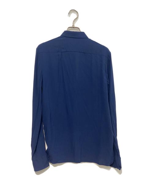 Chloe（クロエ）Chloe (クロエ) シルクシャツ ネイビー サイズ:34の古着・服飾アイテム