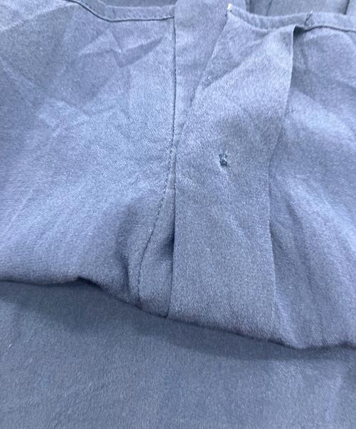 Chloe（クロエ）Chloe (クロエ) シルクシャツ ネイビー サイズ:34の古着・服飾アイテム