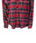 中古・古着 RALPH LAUREN (ラルフローレン) チェックボタンダウンシャツ レッド サイズ:XS：4000円